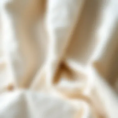 Softness of Cotton Fabric for Ultimate Comfort Close-up of soft cotton fabric highlighting comfort