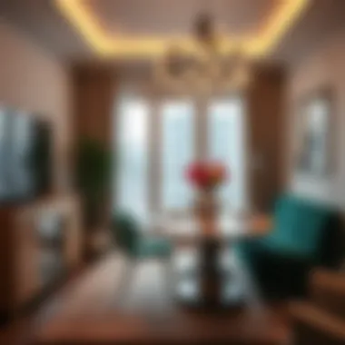 Chic Dining Decor Inspiration Stylish dining area with chic decor elements