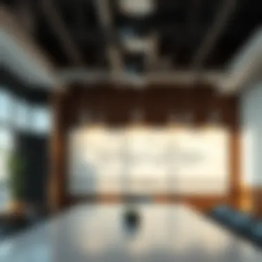 A professional meeting room featuring a large magnetic whiteboard for brainstorming.