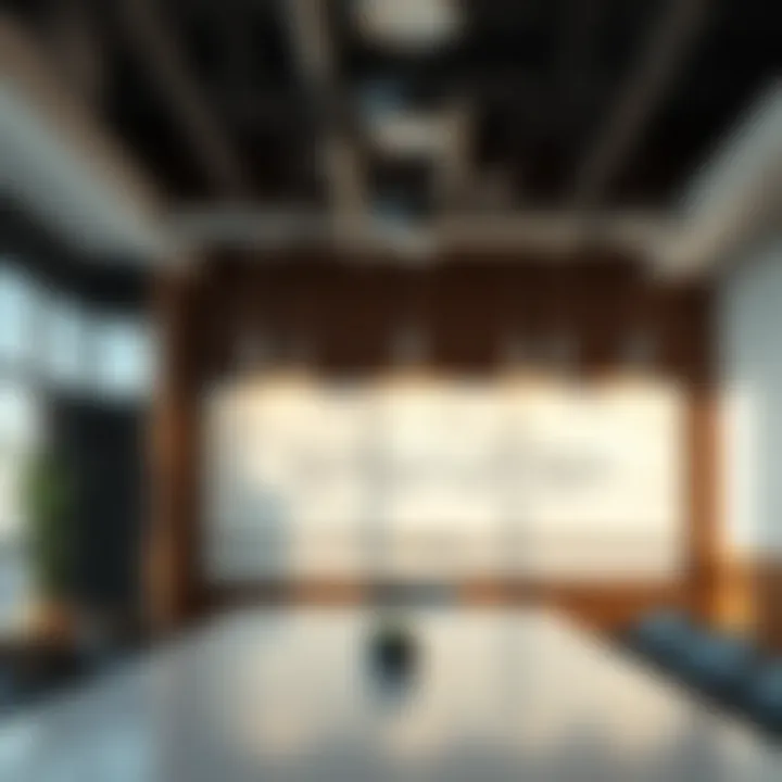 A professional meeting room featuring a large magnetic whiteboard for brainstorming.