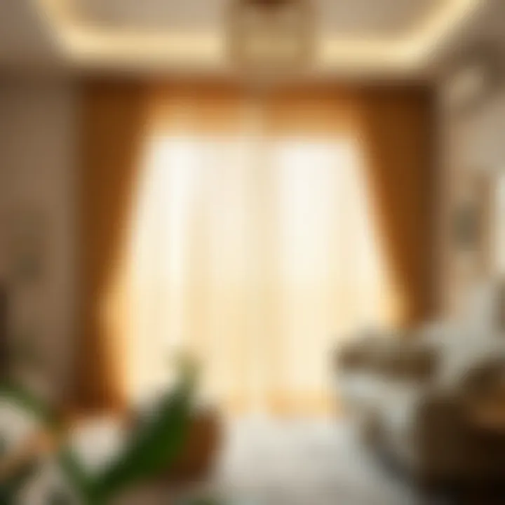 Stylish Tulle Curtain Designs in Chic Decor Stylish tulle curtain designs displayed in a chic interior