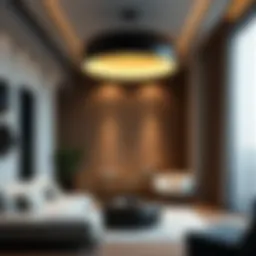 Elegant recessed spotlight design for modern interiors