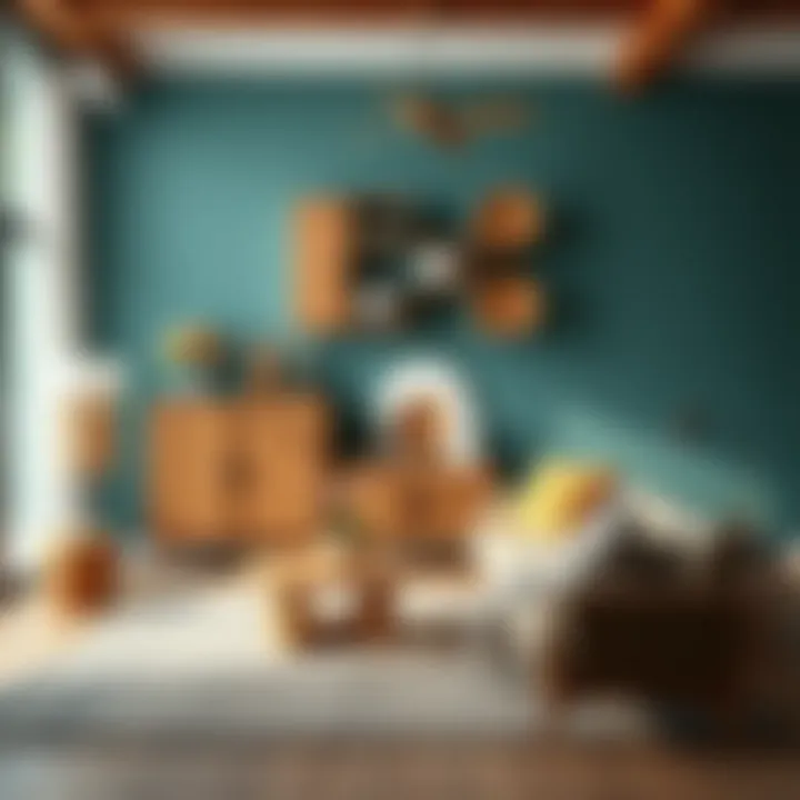 Wood in Home Decor A beautifully decorated interior highlighting wood's role in home decor.