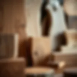 A diverse selection of wood types showcasing unique textures and grains.