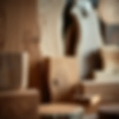 Diverse Wood Types A diverse selection of wood types showcasing unique textures and grains.