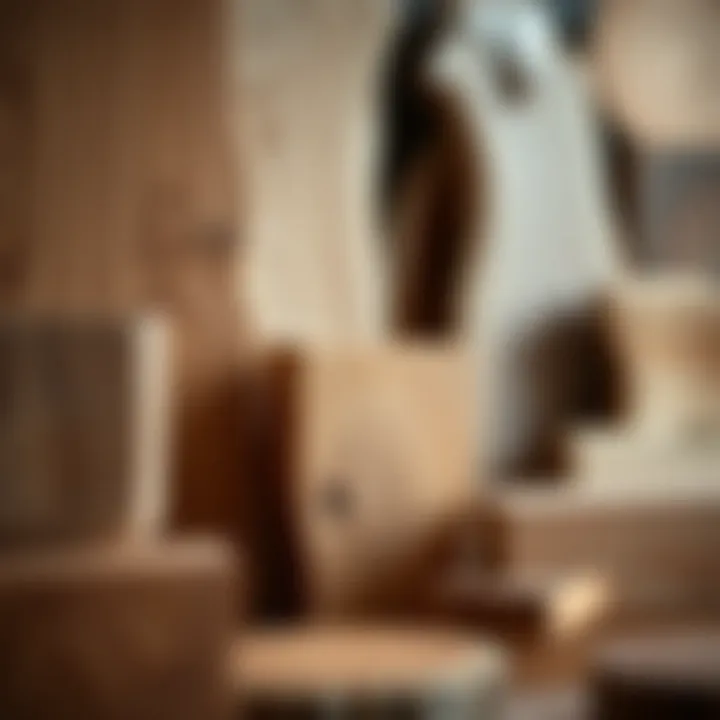 Diverse Wood Types A diverse selection of wood types showcasing unique textures and grains.