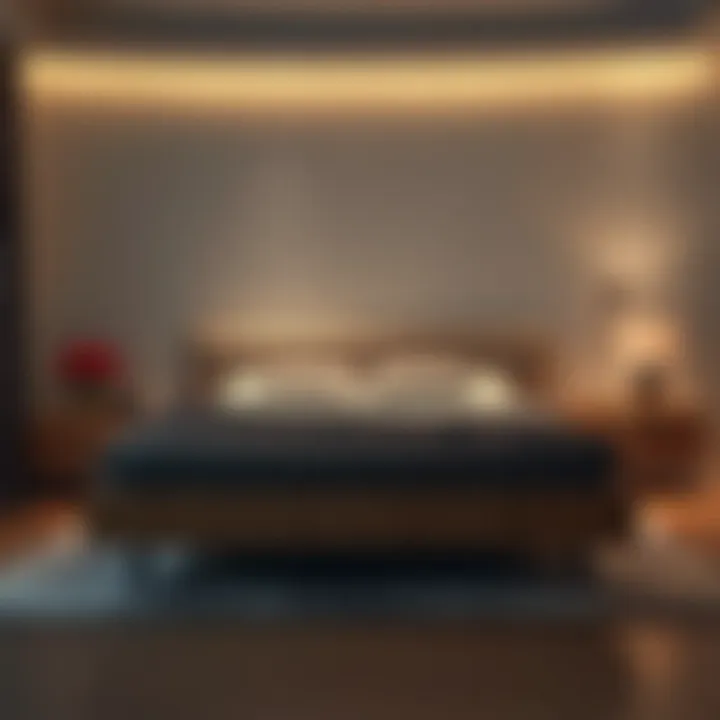 Single bed base enhancing sleep quality