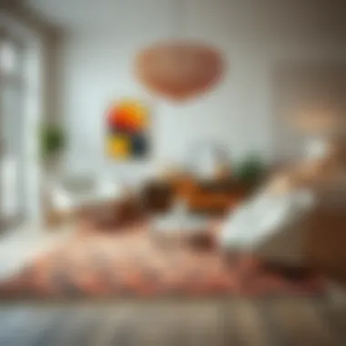 Trendy Rug Complementing Room Decor Trendy rug matching decor