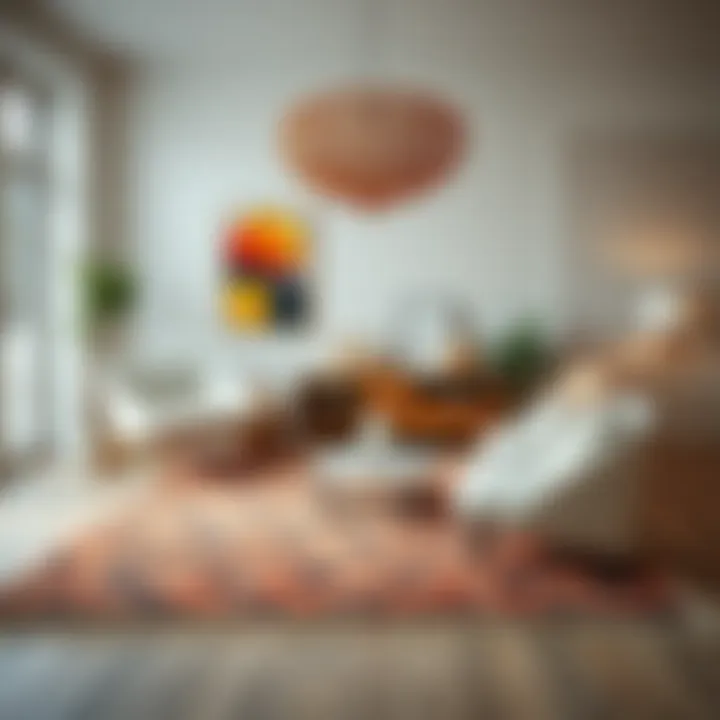 Trendy Rug Complementing Room Decor Trendy rug matching decor