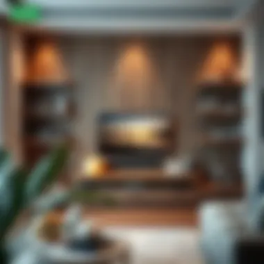 Innovative Home Decor with TV Side Shelves Creative use of TV side shelves in home decor