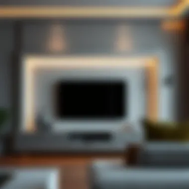 Minimalist Approach to TV Units Minimalist TV unit enhancing a contemporary space