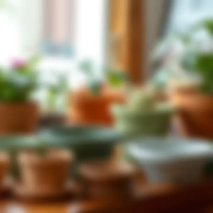 Diverse Sizes of Plastic Pot Saucers for Plant Needs Different sizes of plastic pot saucers for various plants