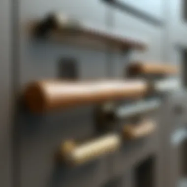 Materials for Cabinet Handles Various materials used in cabinet handles