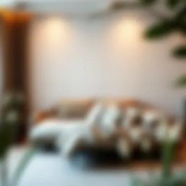 Versatile triple sofa bed showcasing its transformation into a bed