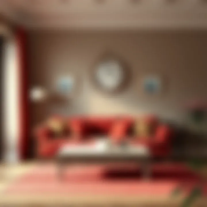 Stylish vintage-inspired wall art with a romantic theme