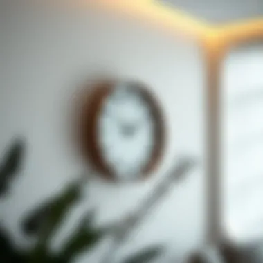 Sleek Minimalist Wall Clock Sleek minimalist wall clock