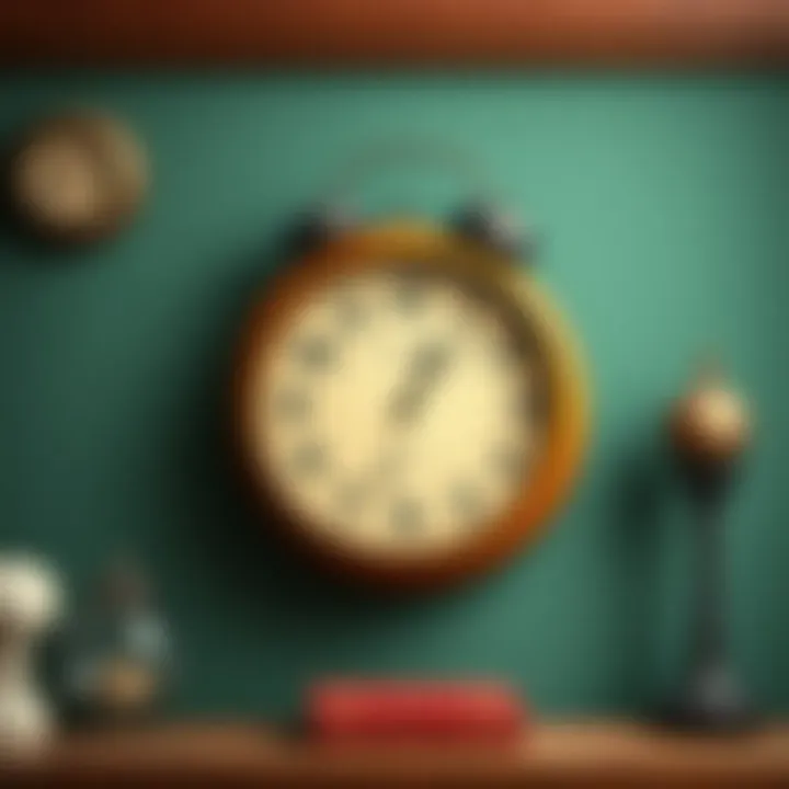 Vintage Style Wall Clock Vintage style wall clock