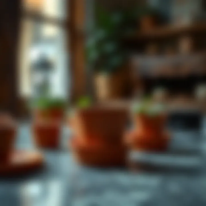 Preventing Water Leakage with Plastic Pot Saucers Plastic pot saucers preventing water leakage