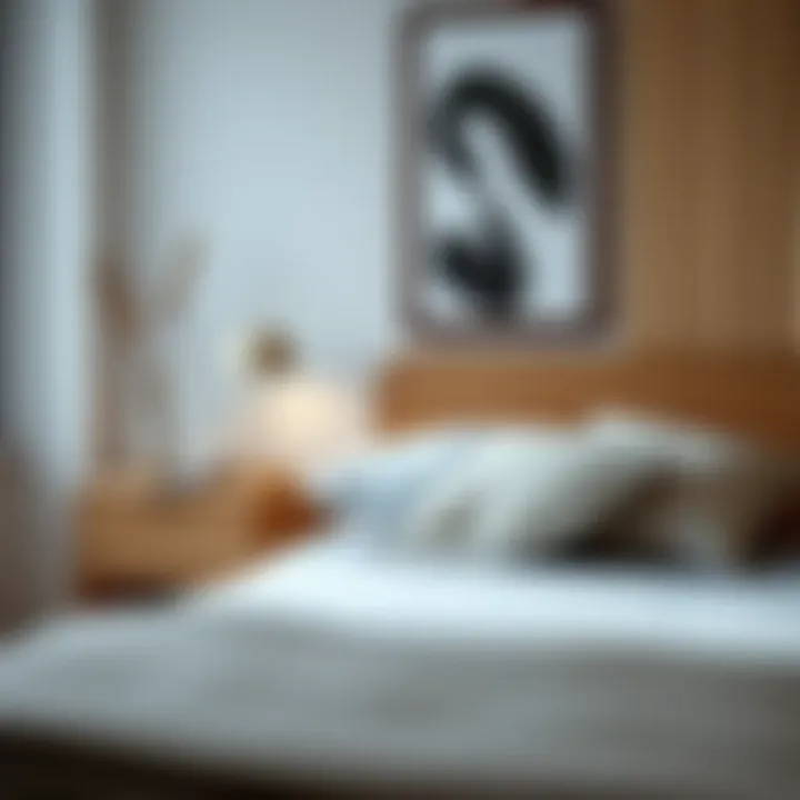 Minimalist Wooden Nightstand Minimalist wooden nightstand featuring sleek lines