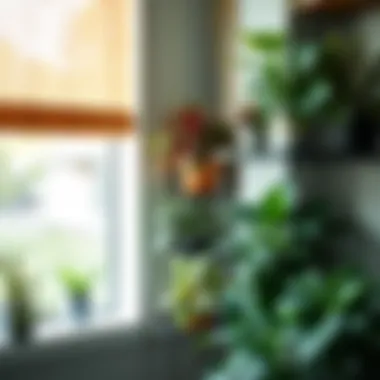 Vibrant Artificial Corner Plants Vibrant artificial corner plants adding color to interior decor