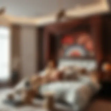 Artistic Textile Creations Creative textile art for personalizing bedroom spaces