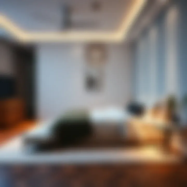 Elegant material choices for modern bedroom decor