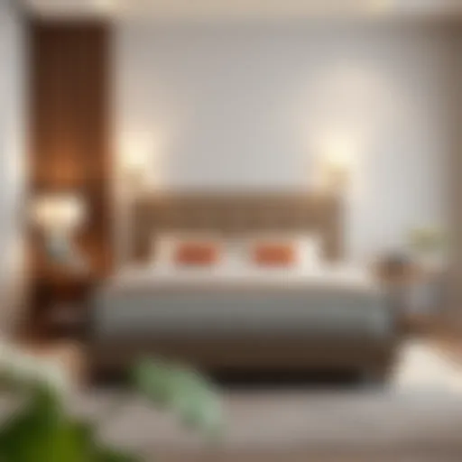 Elegant Design of Yataş Double Bed Base and Headboard Set Elegant design of Yataş double bed base and headboard set